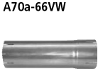 Adapter Komplettanlage auf Kat auf Ø 66.0 mm Golf 4 R32