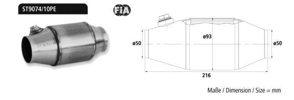 WTCC, S2000, WRC* bis 1400 / 2000* ccm, Gewicht: 1,0 kg, Anschlu