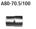 Adapter Komplettanlage auf Serie auf Ø 60.5 mm (420i)