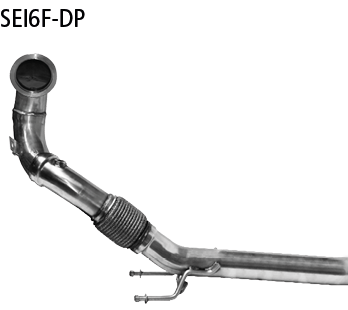 Ersatzrohr für Performance Katalysator nur für 1.5l 110KW(Dieser