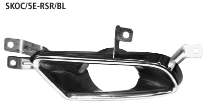 Auspuffblende RH (ist bei Montage der Enschalldämpfer SKOC/5E-RS