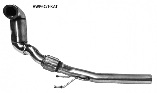 Performance Katalysator mit ECE-Zulassung (Euro 6)