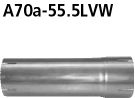 Adapter Komplettanlage auf Kat auf Ø 55.5 mm